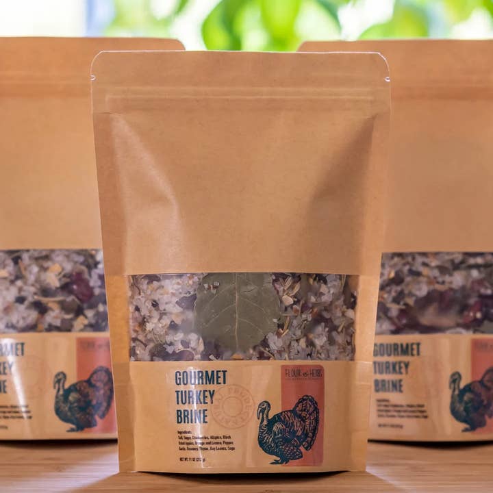 Flour & Herbs - Wholesale Dried Spice Mix - Turkey Brine with Herbs and Sea Salt