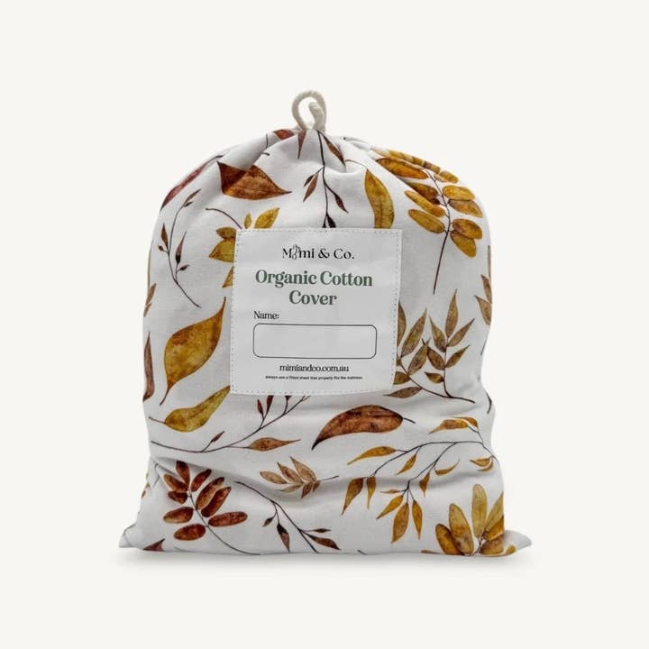 Organic Cotton Jersey Cot Sheet | Burnside for wholesale by Mimi and Co