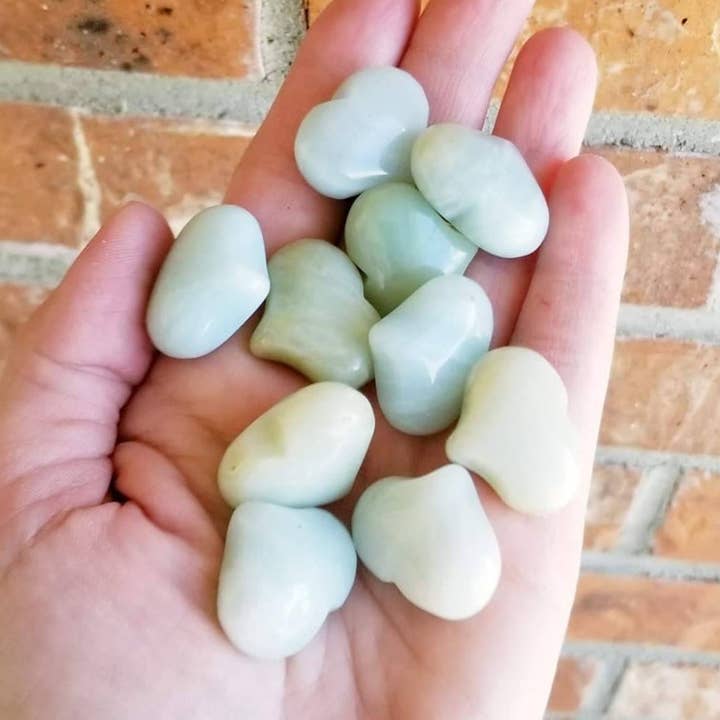 ZARDENIA - Wholesale Spiritual Stone/Crystal - Amazonite Hearts0