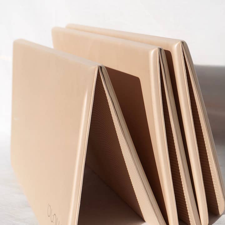 Milk Tea Foldable Yoga Mat for wholesale on Faire2