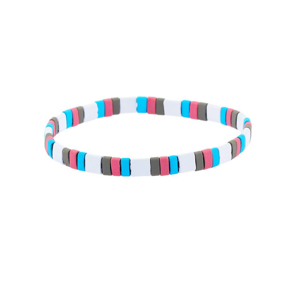 Mio Queena – Engroshandel Perlearmbånd – 5 mm TILA perle armbånd med elastik - BJ13