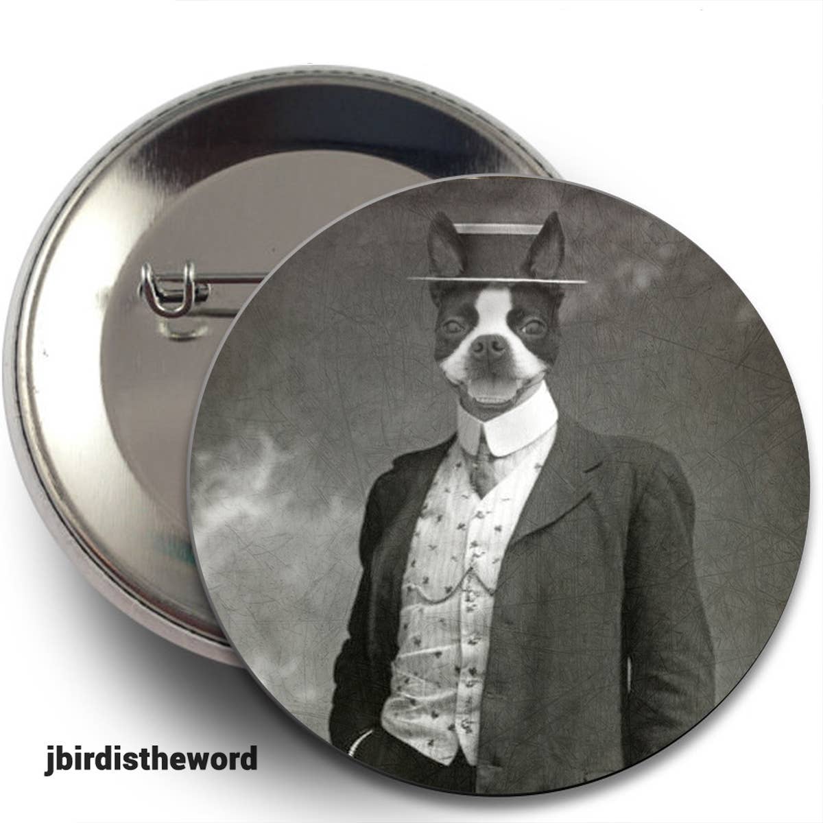 The Wild Oddisorium - Wholesale Lapel Pin/Button - Dog Buttons, Pins, Badges, POS, Funny Dogs in Clothes, Cute7