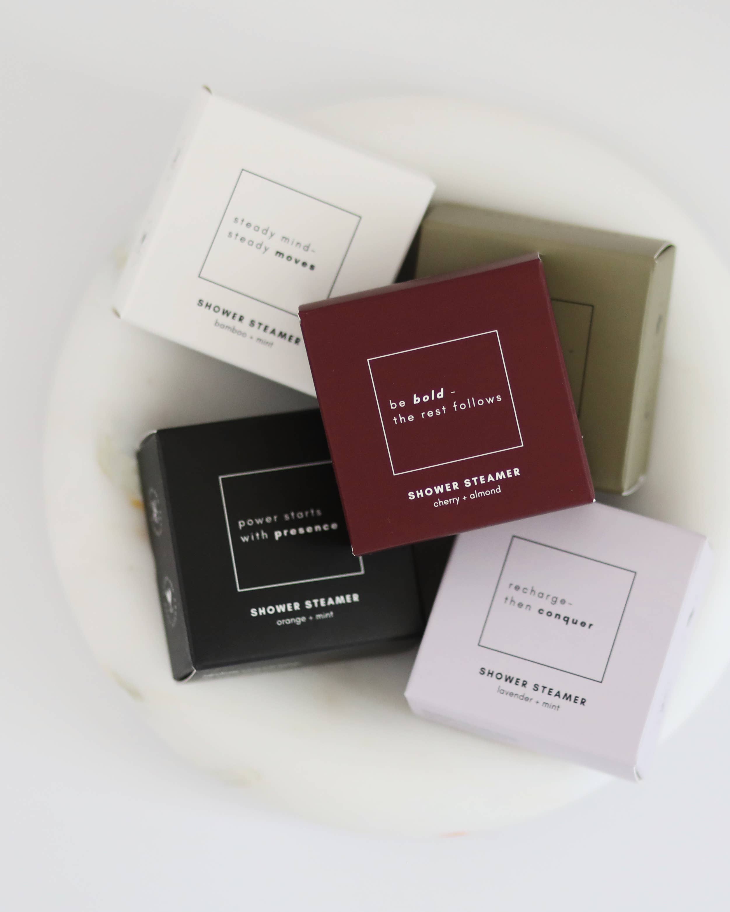 Daily Rhythms - Wholesale Shower Steamer/Bomb - Shower Steamer | Cherry + Almond | Valentine's Day Gift1