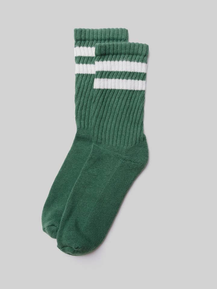American Trench - Wholesale Socks - Unisex - The Retro Double Stripe15