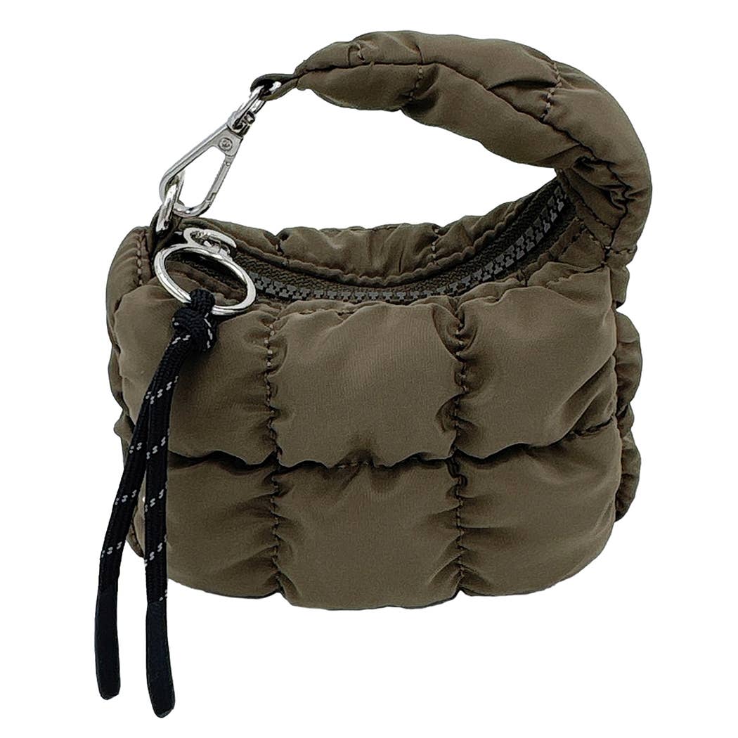 Fashion City – Porta-chaves - Mulher por atacado – Porta-chaves com Bolsa Acolchoada Miniatura12