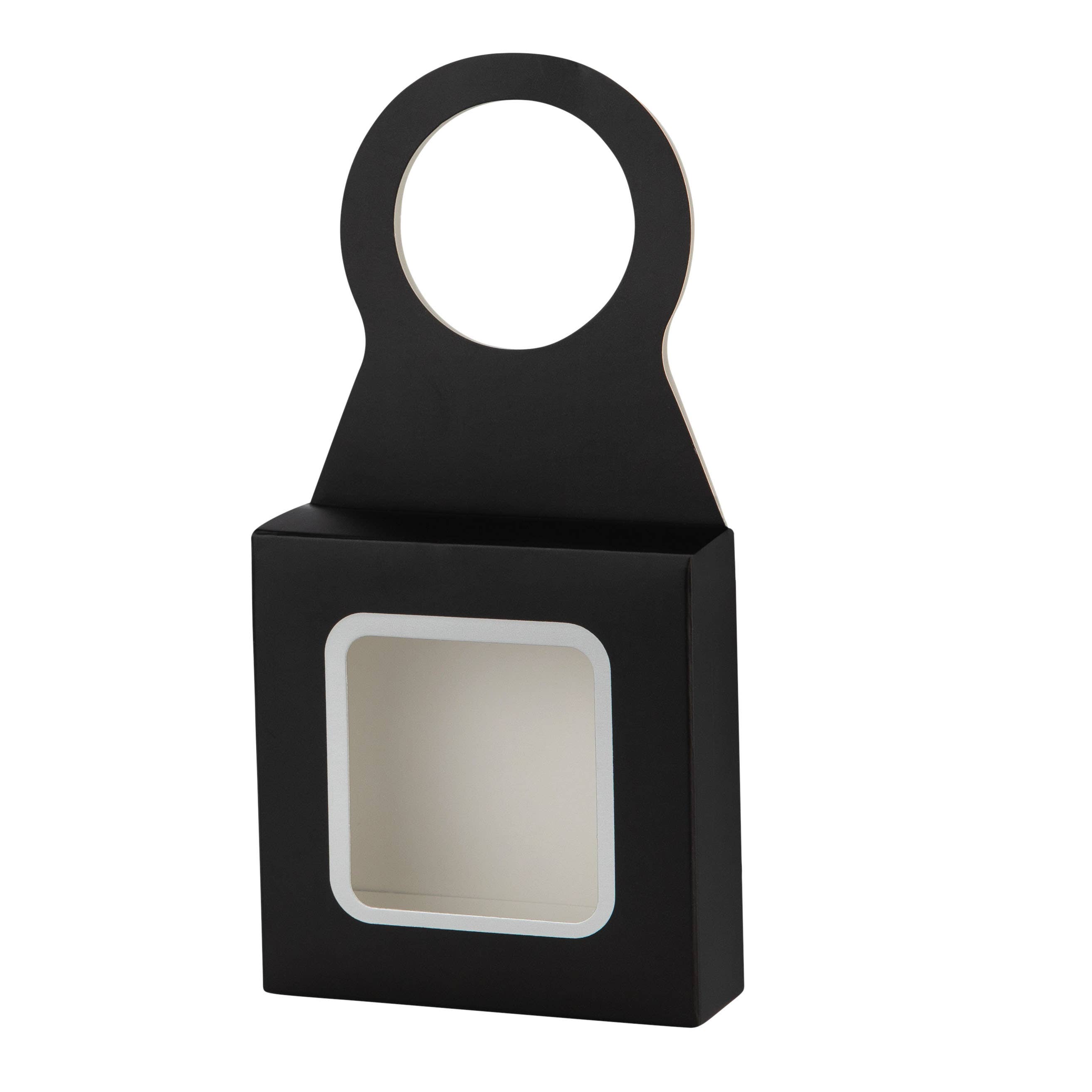 Hammont - Wholesale Wine Gift Bag - Wine Bottle Hanger Window Box for Wine Accessories (12 Pack)10