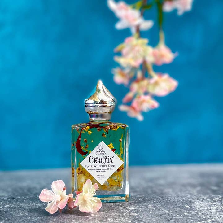 Mandala Gems – Engroshandel Duftolie – CREATRIX Naturlig Blomsterparfumeolie for Guddommelig Feminin Energi med Jasmin2