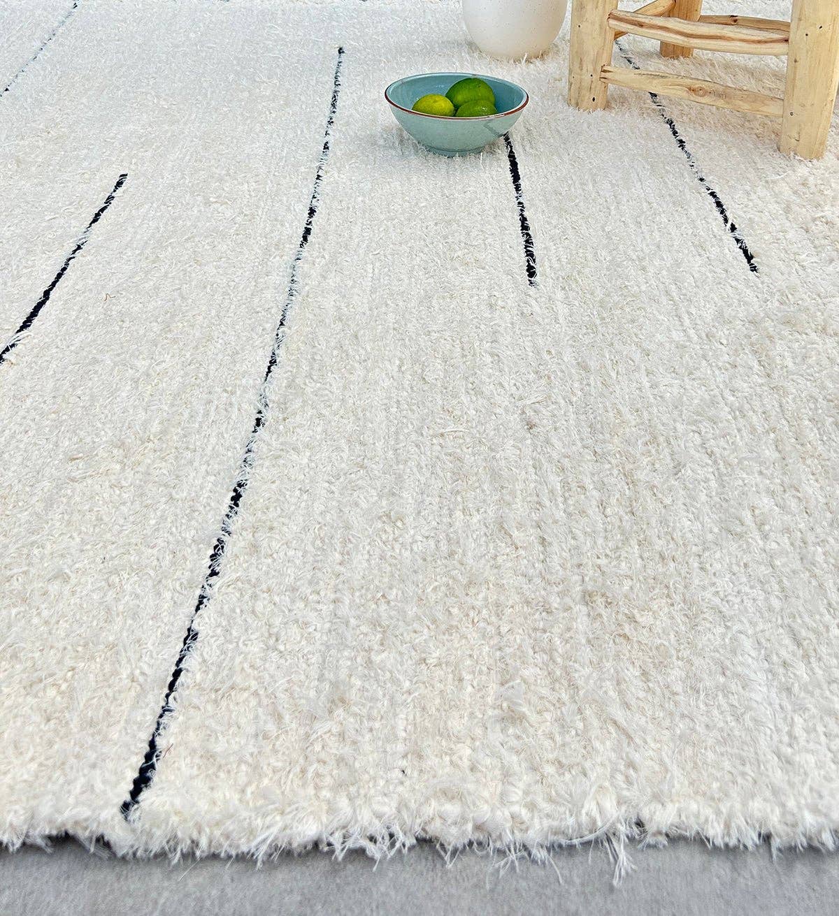 AFK Living - Wholesale Area Rug - Hand-woven recycled cotton rug CAMOES7