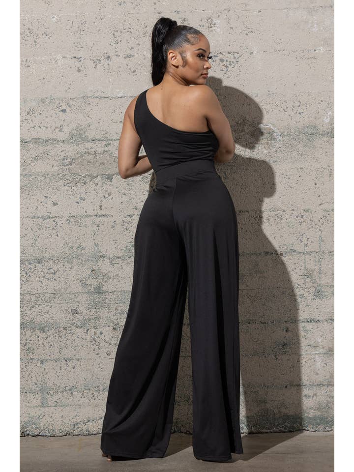 Melrose with Love - Wholesale Jumpsuit - Women's - WIDE LEG , ONE SHOULDER JUMPSUIT16