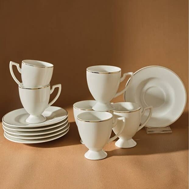 Set di Tazze da Caffè Turco Karaca Professional Boyoz - 6 Persone, 85ml ciascuna per la vendita all'ingrosso da parte di Aladdin