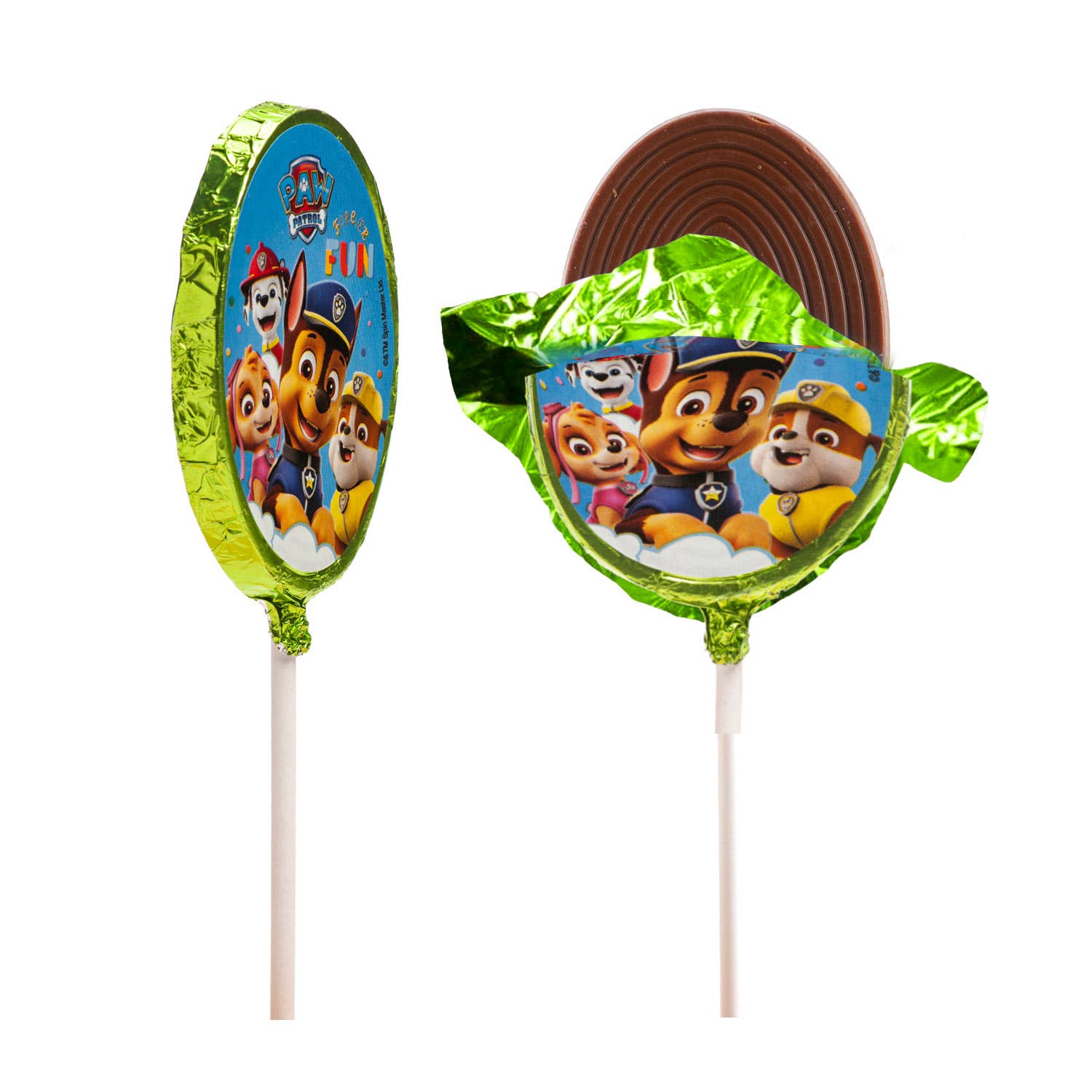 dekora - Wholesale Lolly - PAW PATROL chocolade lollies 30 g2