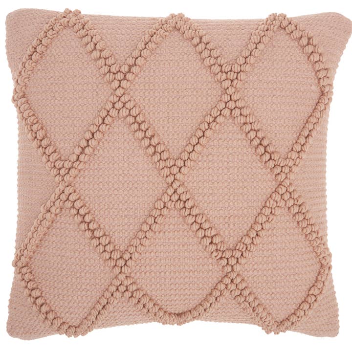 Nourison - Wholesale Throw/Decorative Pillow - Mina Victory Life Styles Diamond Lattice Throw Pillow