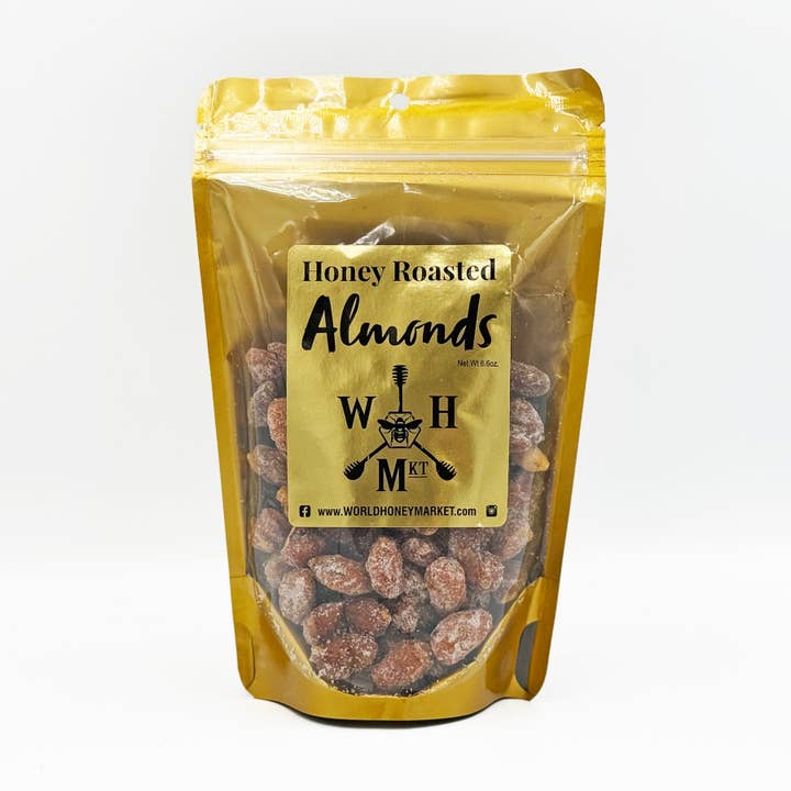 World Honey Market – wholesale Nötter – Honung rostade mandlar 6.6 oz