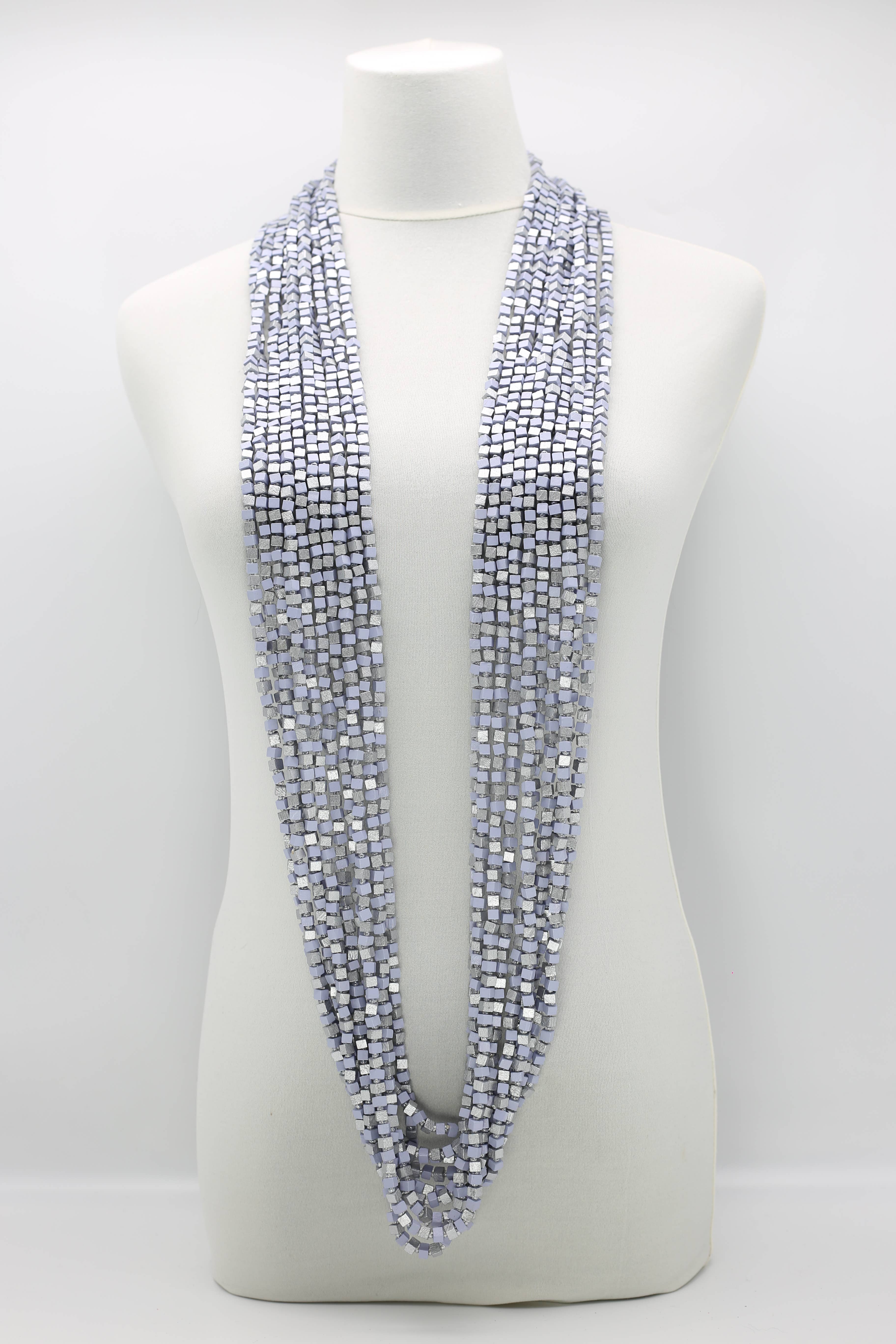 Jianhui London – Engroshandel Perlehalskæde – Den næste Pashmina halskæde Træperler - Mosaic Art71