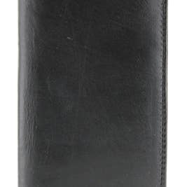 Leather Impressions Inc - Wholesale Card Holder - Unisex - Lambskin Check Book Cover Style : 6093