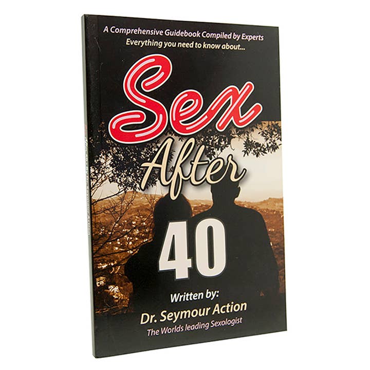 Libro en blanco « Sex After 40 » - Regalo de broma para adultos para venta al por mayor de The Diabolical Gift People - Novelty Gifts, Christmas Gifts