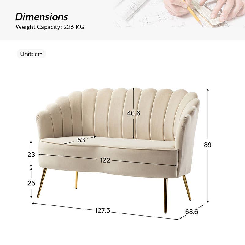 Karat Home - Wholesale Sofa - Donata Loveseat14