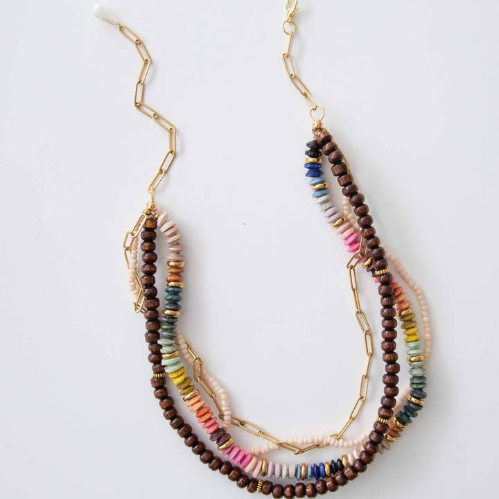 Noonday Collection - Wholesale Beaded/Pearl Necklace - Good Company Necklace