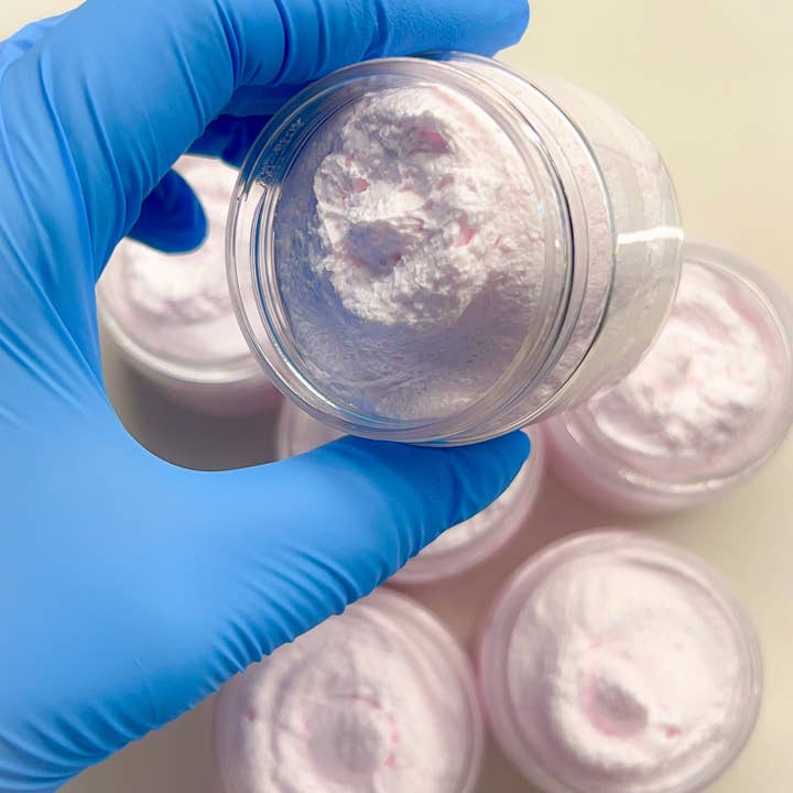 Eliza Soaps - Wholesale Whipped Soap - Marshmallow and Raspberry Soap Whip - Vegan - Sugar Scrub