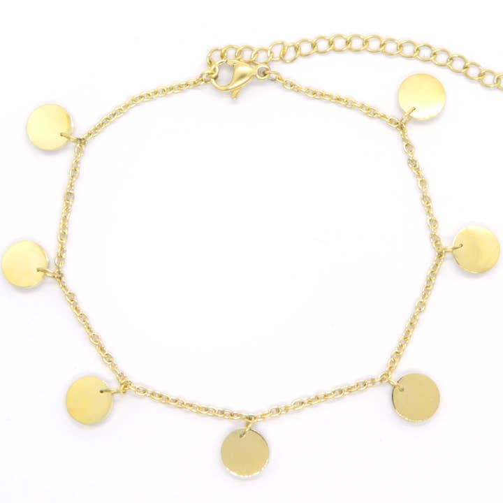 Tornozelo em aço inoxidável e ouro por atacado de Style Republic - Carsten Maletz