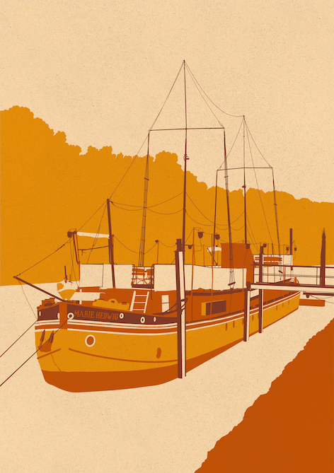 ostkarte - Wholesale Art Print - Marie Hedwig A4 A3 Art Print0