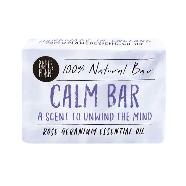 Paper Plane - Wholesale Bar Soap - Calm Bar 100% Natural Vegan Rose Geranium Soap4