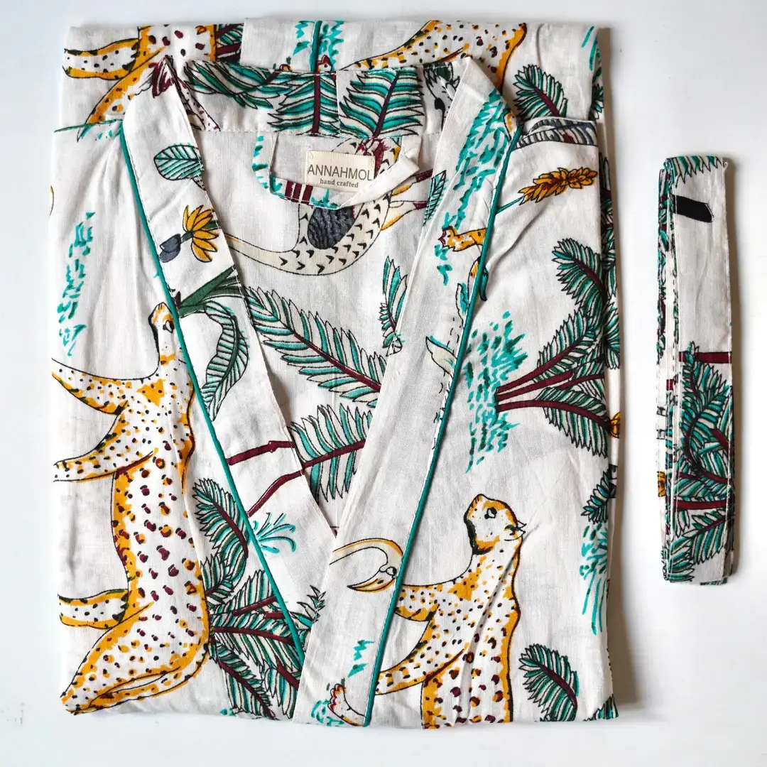 Annahmol - Vendita all'ingrosso Vestaglia - Unisex - Kimono/Accappatoio in Cotone Taglia Unica: Stampe Assortite: MIGLIOR VENDITORE12