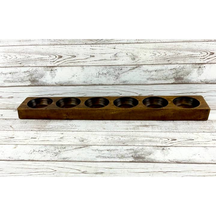 VALENTINA IMPORTS INC - Wholesale Candle Holder - 6 Hole Cheese Mold * Included Metal Cup