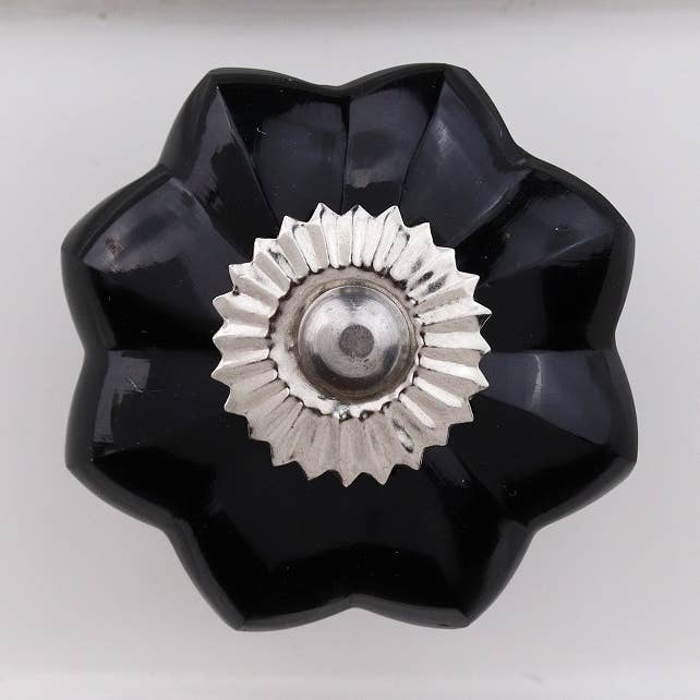 1 pezzo pomelli di lusso in vetro per cassetti per la vendita all'ingrosso da parte di Daana Paani LLC