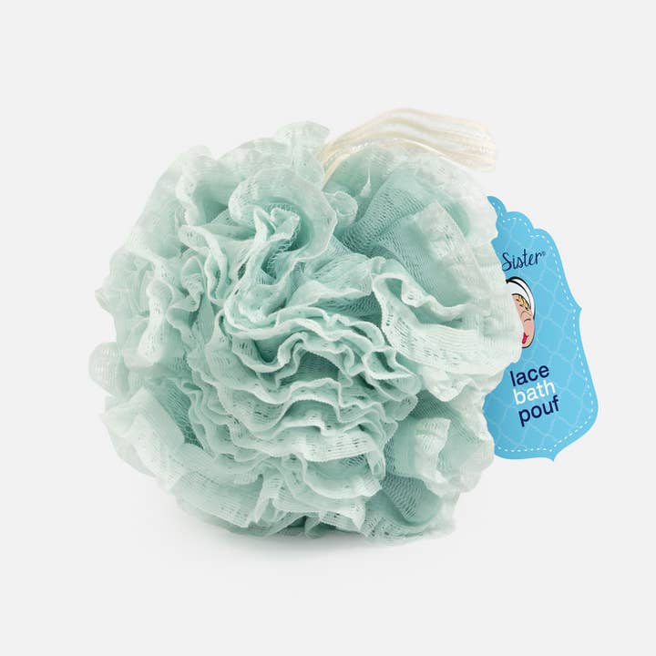 Bath Accessories Company - Wholesale Bath Pouf/Sponge - Vintage Lace Bath Pouf