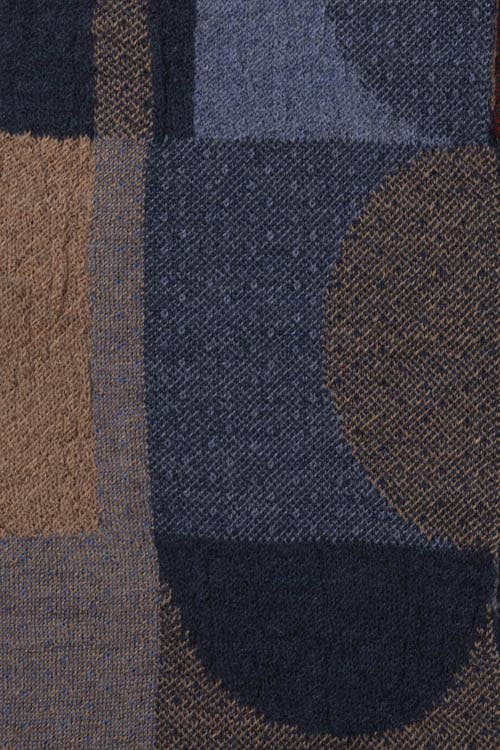 McKernan - Wholesale Hand Warmer - Soho Wristwarmers – Merino Wool with Circle Graphic Motif3