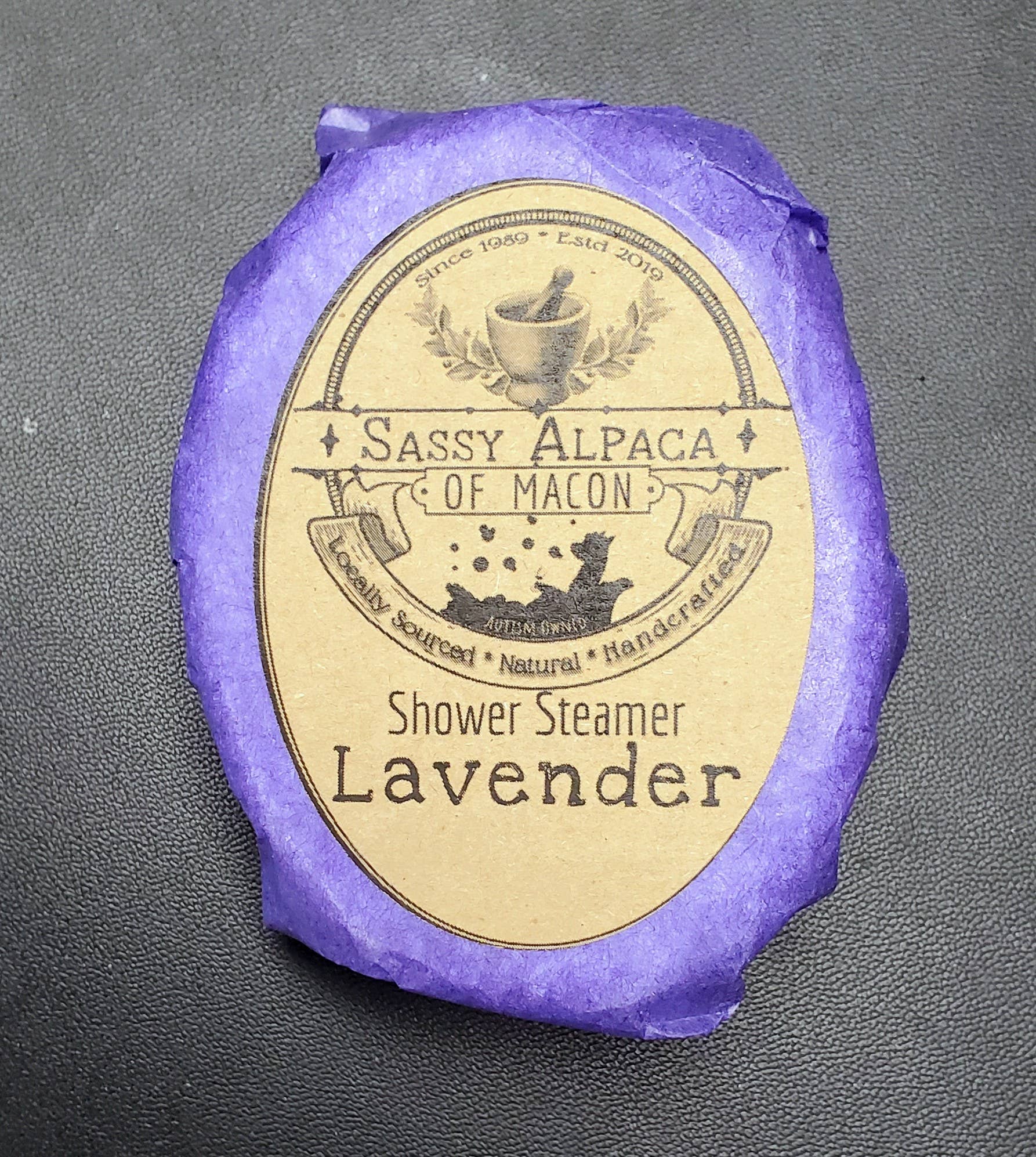 The Sassy Alpaca - Vente Bombe de douche/galet bien-être pour la douche - Pastille effervescente pour douche0