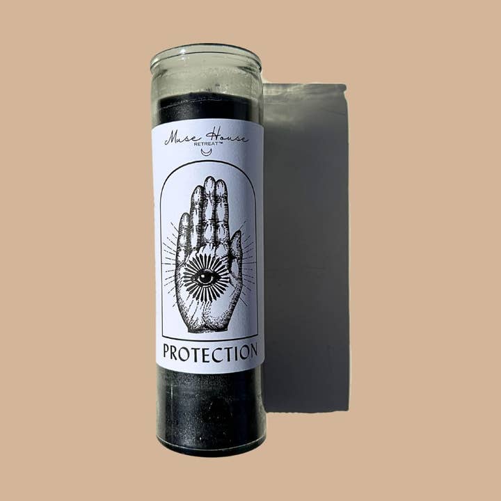 The Protection Ritual Candle for wholesale by Muse House Retreat