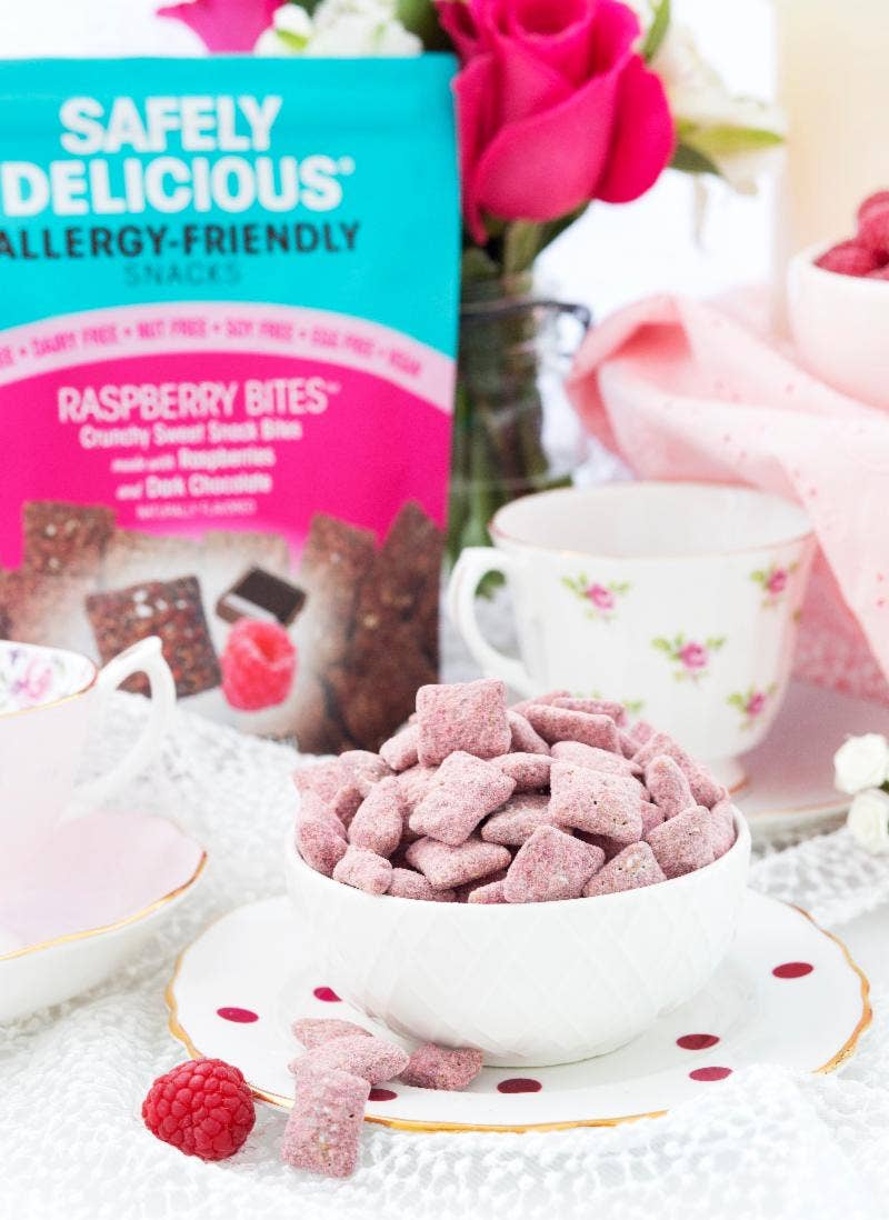 Safely Delicious, LLC - Wholesale Snack Bar - Raspberry Bites 3 oz - Allergen Free, Gluten Free, Vegan2
