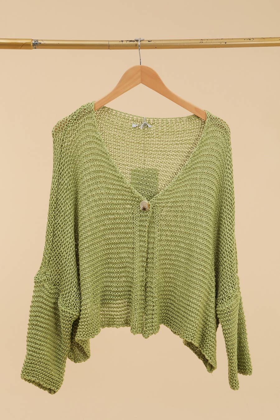 la maison des fibres naturelles – Engroshandel Pullover - Dame – Oversize strikvest i bomuld 1669 100% bomuld9