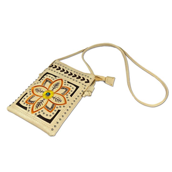 hello-bags - Wholesale Crossbody Bag - Unisex - Women's crossbody bag made of vegan leather. Size: 21 x 15.54