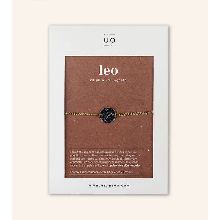 Bracelet à breloques « Leo » pour la vente par UO