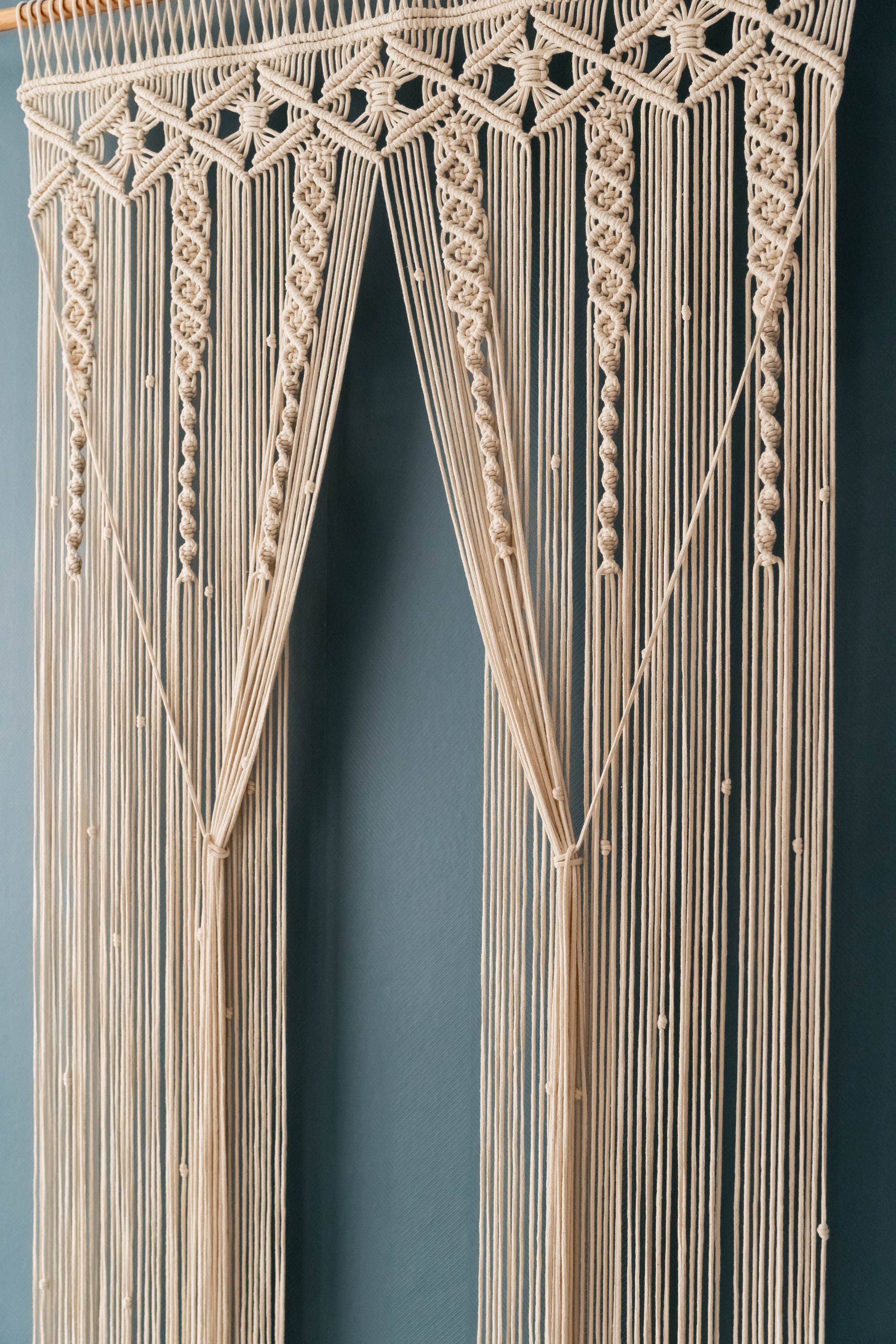 BeanDaikon – wholesale Curtain – Macrame Curtain C066