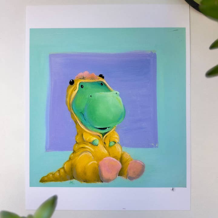 Egg-squisate Taste | Art Print for wholesale by Abigail Emmert Art