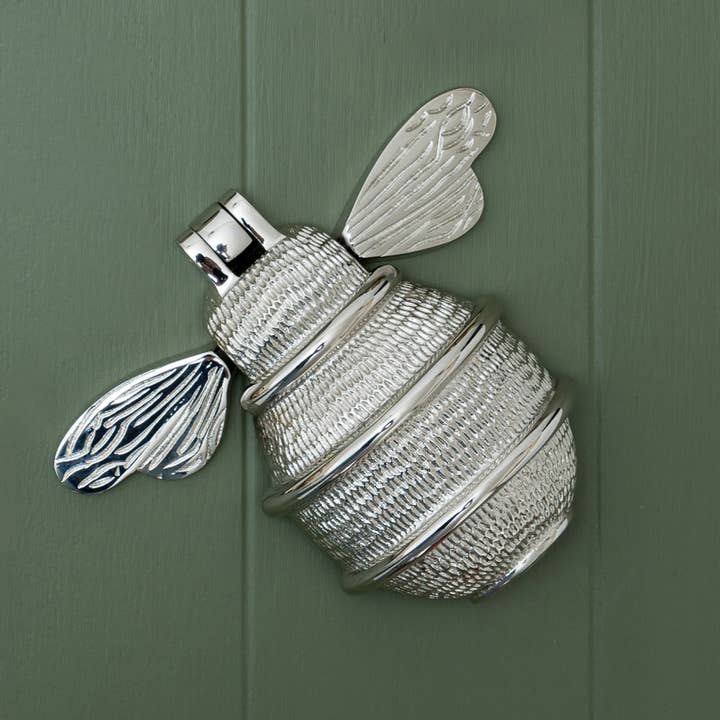 Brass bee – wholesale Knopp/Handtag – ANDRENA Massiv Mässing Queen Bee dörrknackare - Premium Storlek