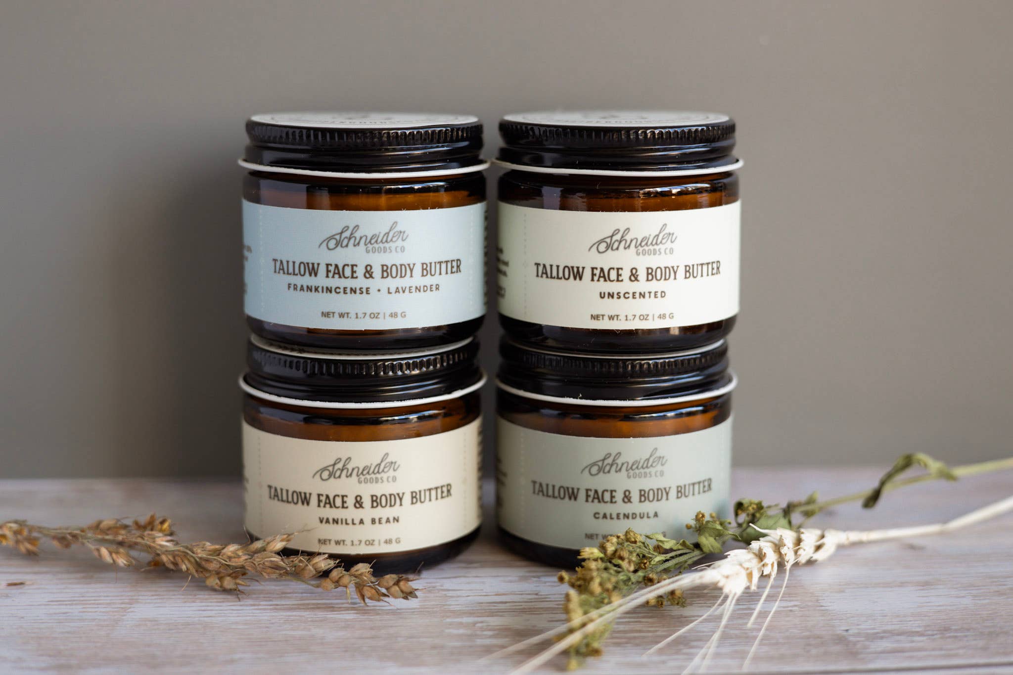 Schneider Goods Co - Wholesale Body Balm/Butter - Frankincense + Lavender Tallow Face & Body Butter11