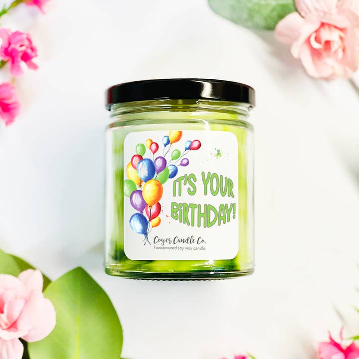 Coyer Candle Co. - Wholesale Jar/Filled Candle - Happy Birthday | 9 oz Candles25