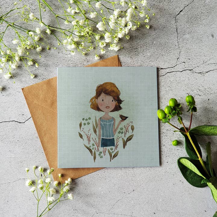 Nature Talk Card for wholesale by Ilana Ewing Designs