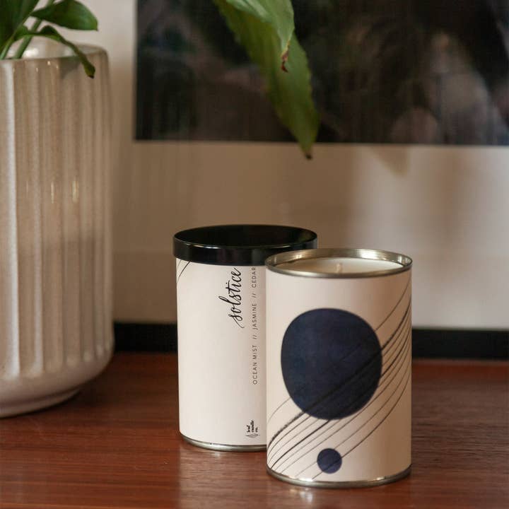 Solstice | Large Candle for wholesale by Leaf Candle Co.