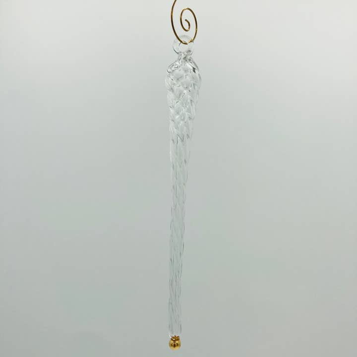 Dandarah - Wholesale Ornament Set - Blown Glass Icicle Ornament - Set of 2