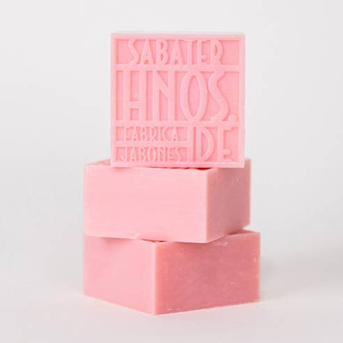 Sabater Hnos. Fábrica de jabones - Wholesale Bar Soap - Rose Soap 125g0
