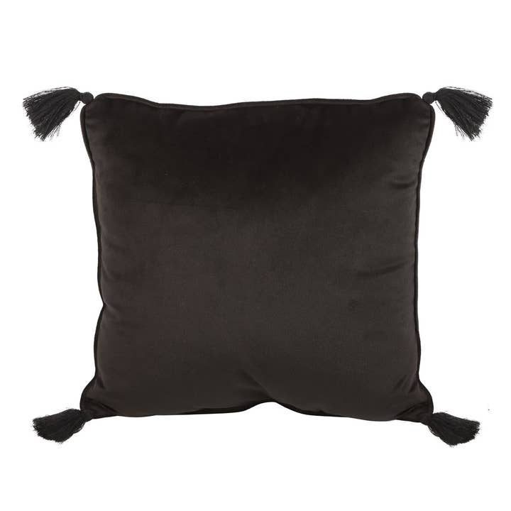 Something Different Wholesale - Wholesale Throw/Decorative Pillow - 35cm Square Black Astrology Wheel Cushion2