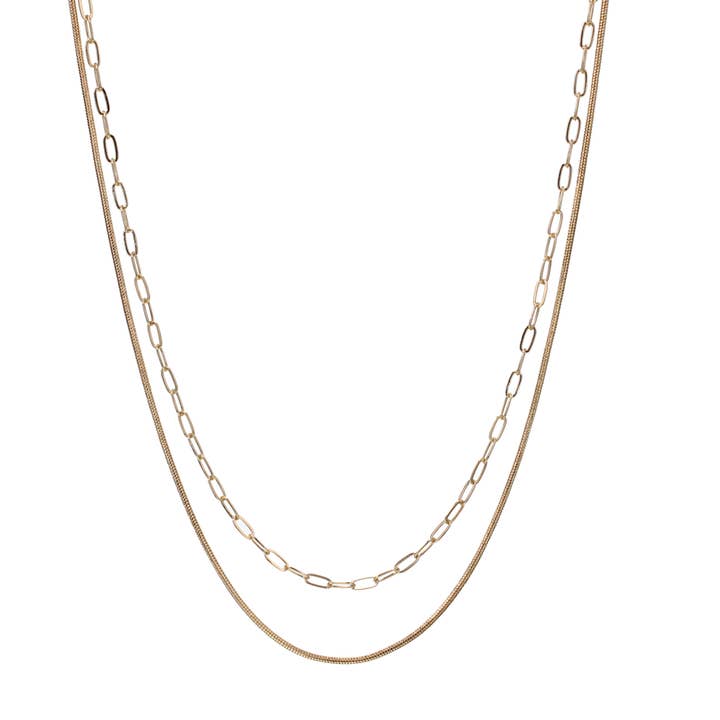 Kole Design - Wholesale Link & Chain Necklace - 26-N779