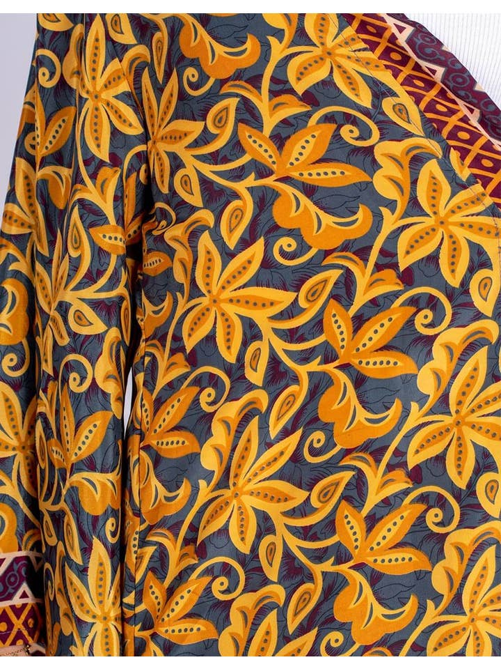 Kimago Look - Wholesale Kimono - Women's - Long Boho Kimono