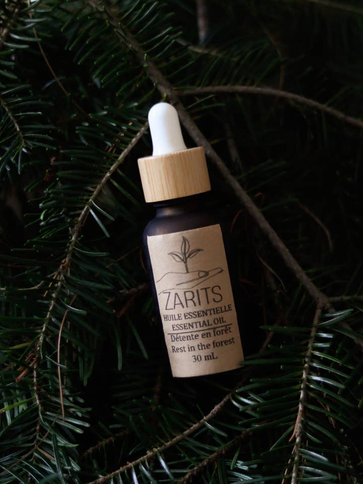 Olio essenziale distensivo in foresta per la vendita all'ingrosso da parte di Zarits Verte Planète